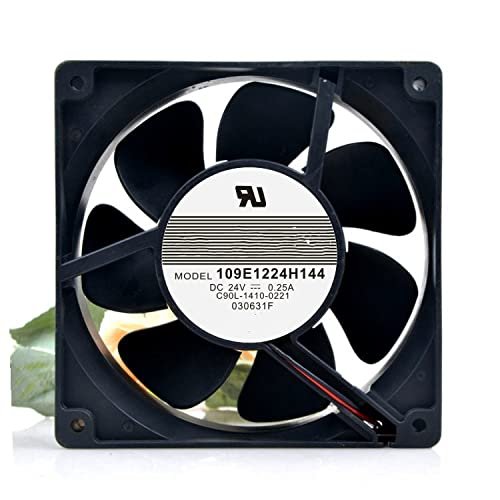109E1224H144 Fan 24V 0.25A 120mm120mm38mm Server Cooling Fan