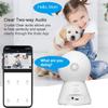 XODO Wireless Security Camera - 3PK E6 IP 1080P HD Plug-in Indoor WiFi Camera for Home Security/Baby Monitor/Pet, Motion Detection, 2 Way Audio, Night Vision view 3