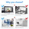 CloudValley Magnetic Phone Holder for Laptop Designed for iPhone 17/16/15/14/13/12 MagSafe, Adjustable Phone Monitor Side Mount, Slim Portable Foldable Computer Expansion Bracket, Navy Blue view 2