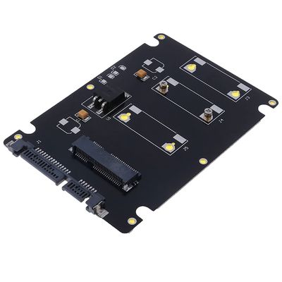 ezqnirk 1pcs Mini Pcie MSATA Adapter SSD to 2.5 Inch SATA3 Adapter Card