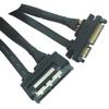 1pcs Sata Extension Cable SATA 22 Pin Male to Female SATA 3 III 22 Pin Male to Female 7+15 Pin SATA Data Power Combo,0.5m view 1