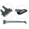 1pcs Sata Extension Cable SATA 22 Pin Male to Female SATA 3 III 22 Pin Male to Female 7+15 Pin SATA Data Power Combo,0.5m view 2