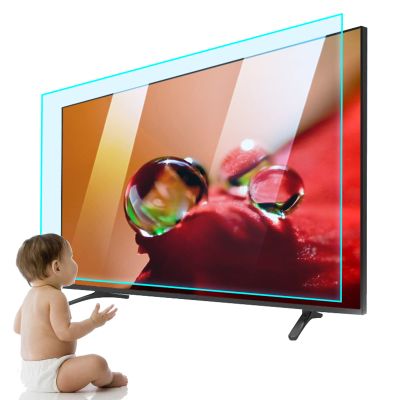 AIZYR Anti Blue Light Screen Protector for 32-75 Inch TV, Anti-Glare/Matte TV Filter Film That Relieve Computer Eye Strain and Help You Sleep Better,48 in 1056 X 596mm