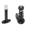 CAMVATE Wall Mount Bracket with 5/8"-27 Male Screw + 1/4"-20 Thread Wall Ceiling Mount for Monitor & CCTV DVR Home Installation Surveillance System view 1