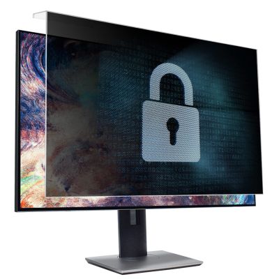 JCSKY 17-32 Inch Computer Hanging Type Privacy Screen Filter, Anti-Spy Protector Film Acrylic Anti-Scratch, Anti-Blu-Ray for Desktop PC Monitor,17in(354290mm)