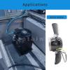 A2D250-AA26-80 M2D068-DF 400/480VAC 140/220W 0.3A Axial Fan for Servo Spindle Motor view 4