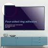 AIZYR Anti Blue Light Screen Protector for 32-75 Inch TV, Anti-Glare/Matte TV Filter Film That Relieve Computer Eye Strain and Help You Sleep Better,43 in 942X529mm view 4