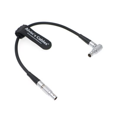Power-Cable for ARRI|Smallhd|Teradek from Steadicam Zephyr|Archer2 Sled 3 Pin to Right Angle 2 Pin 12V Cable 30cm|12inches Alvin's Cables