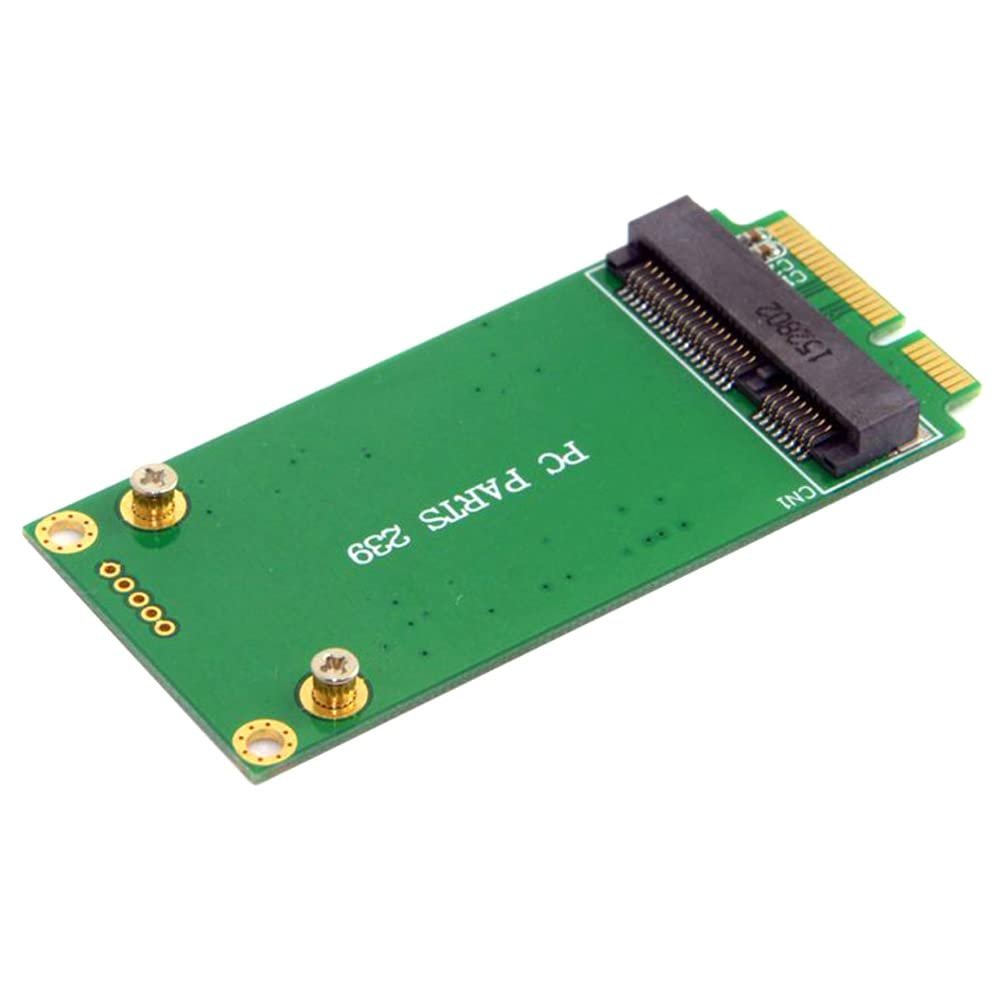 ezqnirk 1pcs 35cm mSATA Adapter to 3x7cm Mini PCI-e SATA SSD