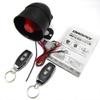 CW-8110 Car Security System - 2 Remote Controls, 6 Tone Alarm, 7-Level Sensitivity, 125DB Siren, Anti-Theft Device view 1