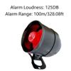 CW-8110 Car Security System - 2 Remote Controls, 6 Tone Alarm, 7-Level Sensitivity, 125DB Siren, Anti-Theft Device view 4