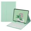 Color Keyboard for Samsung Galaxy Tab S8 11'' 2022 / S7 2020 11 Inch Keyboard Case Cute Round Key Wireless Detachable Bluetooth Keyboard Cover with S Pen Holder (MintGreen) view 1