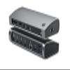 ALOGIC Blaze Thunderbolt 4 10-in-1 Docking Station with 96W Power Delivery, 3X USB-C 4.0, 3X USB-A 3.1 Gen 2, Ethernet, SD Card Reader, Audio Jack, 4K@60Hz Support, Dock for Windows & macOS view 1