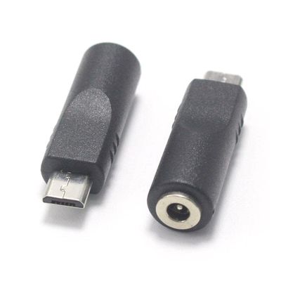 CHJIENJUJIDZ 3.51.1 mm Female Jack to Micro USB Male Plug DC Power Connector Adapter Suitable for Phone MP3 MP4