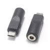 CHJIENJUJIDZ 3.51.1 mm Female Jack to Micro USB Male Plug DC Power Connector Adapter Suitable for Phone MP3 MP4 view 1