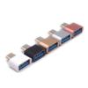 CHJIENJUJIDZ 2.0 Type-C OTG Cable Adapter Type C USB-C OTG Converter Suitable for Mouse Keyboard USB Disk Flash-Black view 2