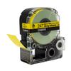 Epson LABELWORKS 224IBYPX Genuine PET (Polyester) Tape Cartridge - Black on Yellow Strong Adhesive Standard Industrial Label Maker Tape - 1" (24MM) Wide, 30' view 4