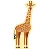 Die Cut Sticker Giraffe Geometric Vinyl Sticker, (Waterproof Decal for Cars, Water Bottles, Laptops, Coolers), Large view 1