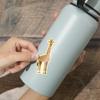 Die Cut Sticker Giraffe Geometric Vinyl Sticker, (Waterproof Decal for Cars, Water Bottles, Laptops, Coolers), Large view 2