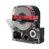Epson LABELWORKS 224BRPX Genuine PET (Polyester) Tape Cartridge - Black on Red Label Maker Tape - 1" (24MM) Wide, 30' view 3