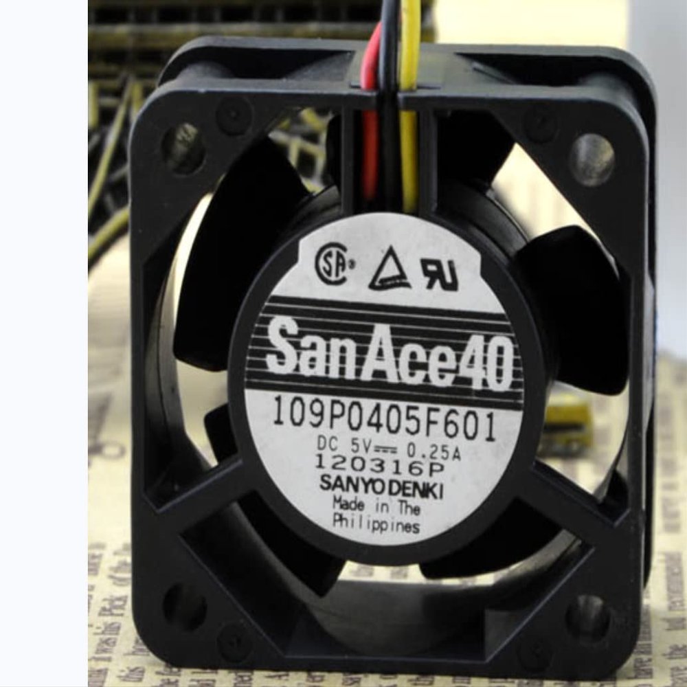 109P0405F601 40x40x20mm 5V 0.25A 4CM 3-Wire Cooling Fan