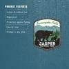 Die Cut Sticker Jasper National Park, Canada, Sunwapta Falls, Black Bear and Cub, Vinyl Sticker, (Waterproof Decal for Cars, Water Bottles, Laptops, Coolers), Large view 4