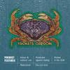 Die Cut Sticker Yachats, Oregon, Dungeness Crab Mosaic- Vinyl Sticker, (Waterproof Decal for Cars, Water Bottles, Laptops, Coolers), Large view 4