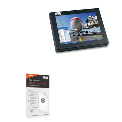 BoxWave Screen Protector Compatible with Daisy Data 2430 Series (15 in) - ClearTouch Anti-Glare (2-Pack), Anti-Fingerprint Matte Film Skin