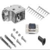 CompuCablePlusUSA.com Best High Density DB15 Male Crimp on Connector DIY Kit Includes HD Crimp on Connector, Crimp Pins, 90 Degree Angle Metal Hood, Grommet and Screws. (High Density DB15 Male) view 1