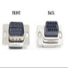 CompuCablePlusUSA.com Best High Density DB15 Male Crimp on Connector DIY Kit Includes HD Crimp on Connector, Crimp Pins, 90 Degree Angle Metal Hood, Grommet and Screws. (High Density DB15 Male) view 3
