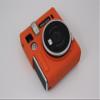 BolinUS Mini 40 Case, Fullbody Ultra-thin Lightweight Rubber Soft Silicone Housing Case Bag Cover for Fuji Fujifilm Instax Mini 40 Film Camera (Orange) view 2