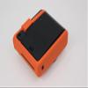 BolinUS Mini 40 Case, Fullbody Ultra-thin Lightweight Rubber Soft Silicone Housing Case Bag Cover for Fuji Fujifilm Instax Mini 40 Film Camera (Orange) view 4