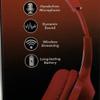 2BOOM 2Boom Prime Wireless Bluetooth Headphones with Built in Microphone (Red) view 2