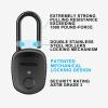 Prezlock Fingerprint Padlock with Key Backup, 2keys, Smart Padlock with Keyless Biometric, Suitable for Outdoor and Heavy Duty, IP65 Waterproof. view 4