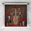 Kate Valentines Day Backdrops for Photograpy Valentine's Heart Backdrop with Rose Wedding Photo Backgrounds for Photoshoot, Children, 10x10ft view 1