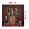 Kate Valentines Day Backdrops for Photograpy Valentine's Heart Backdrop with Rose Wedding Photo Backgrounds for Photoshoot, Children, 10x10ft view 2