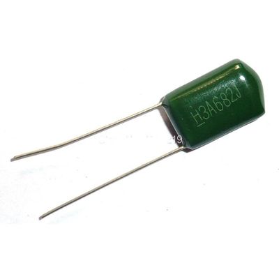 100pcs Mylar Film Capacitor 1000V 3A682J 6800pF 6.8nF 3A682 5% 1KV Polyester Film Capacitor