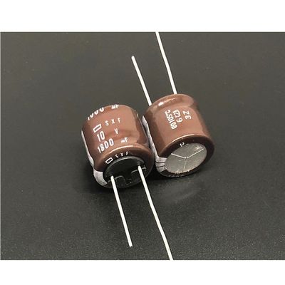 10pcs/Lot 1800uF 10V NCC SXF Series 16x15mm Low impedance Long Life 10V1800uF Power Supply Capacitor Strong Feet