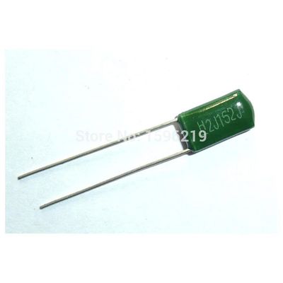 10pcs Mylar Film Capacitor 630V 2J152J 1500pF 1.5nF 2J152 5% Polyester Film Capacitor