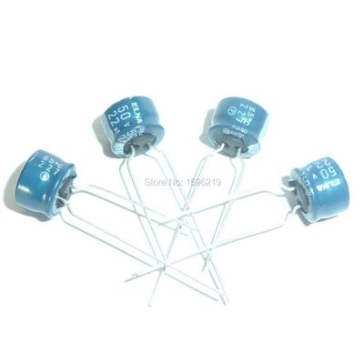 100pcs 22uF 50V RC3 Series 8x5mm 50V22uF Low Profile Audio Capacitor