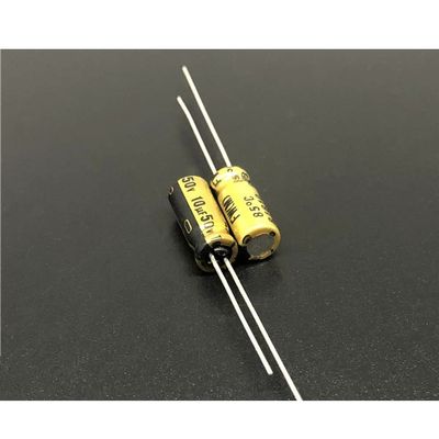 10pcs 10uF 50V FW Series 5x11mm 50V10uF HiFi Audio Capacitor