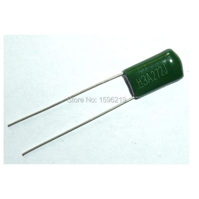 100pcs Mylar Film Capacitor 1000V 3A272J 2700pF 2.7nF 3A272 5% 1KV Polyester Film Capacitor