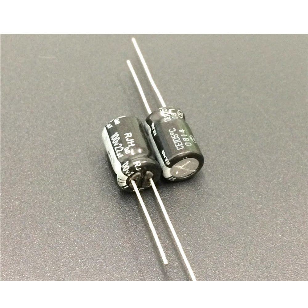 100pcs 22uF 100V RJH Series 8x11.5mm Extra Low Impedance 100V22uF Audio Capacitor
