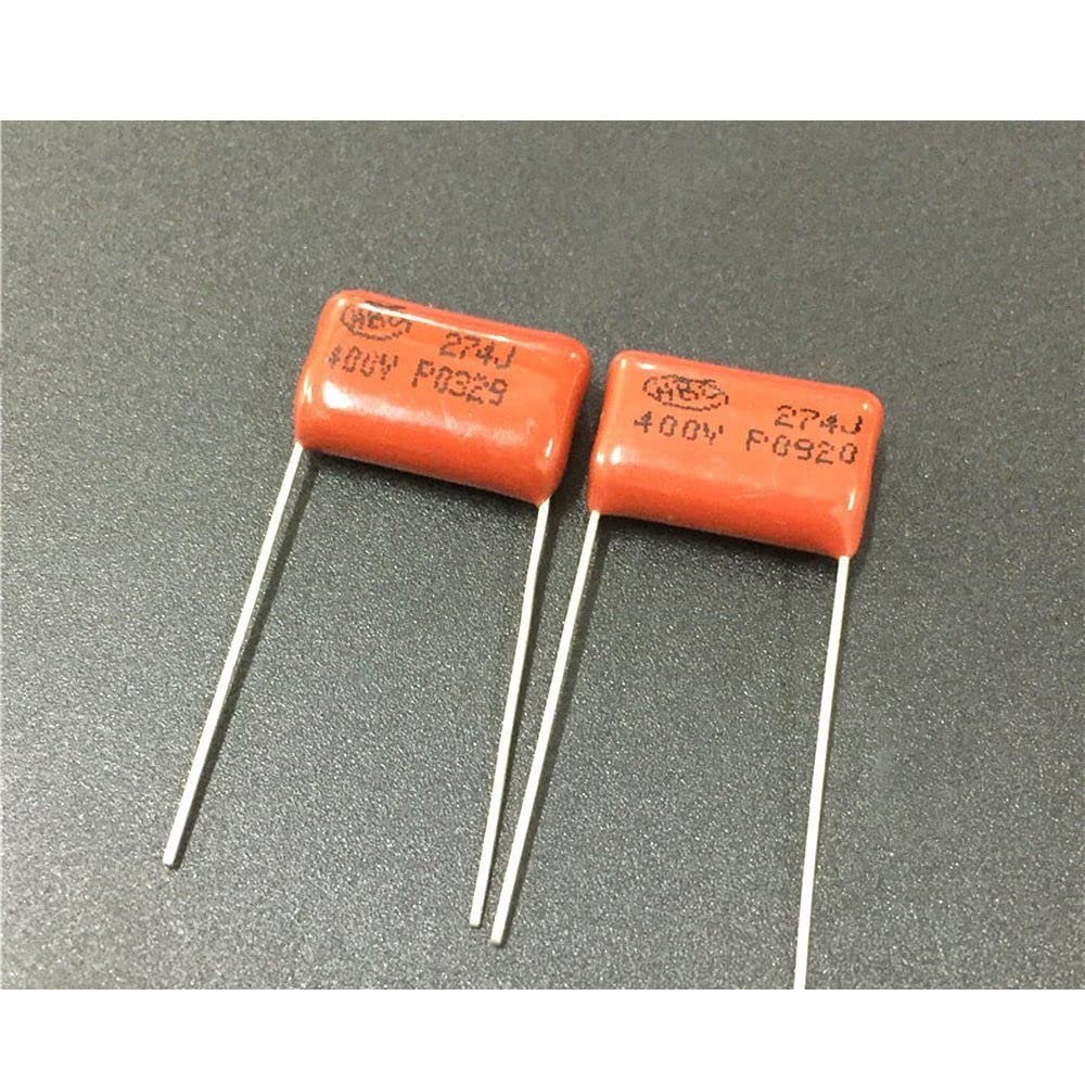 100pcs CBB Capacitor 274 400V 274J 0.27uF 270nF P15 CL21 Metallized Polypropylene Film Capacitor