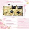 12 Pack Disposable Camera Bulk for Wedding 34 mm Single Use Film Camera with Flash for Wedding Receptions Baby Shower Anniversary Gathering Travel Camp Party Supply(Yellow Rose) view 4