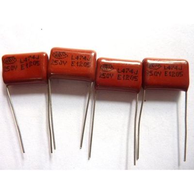 100pcs CBB 474 250V 474J CL21 0.47uF 470nF P15 Metallized Polypropylene Film Capacitor