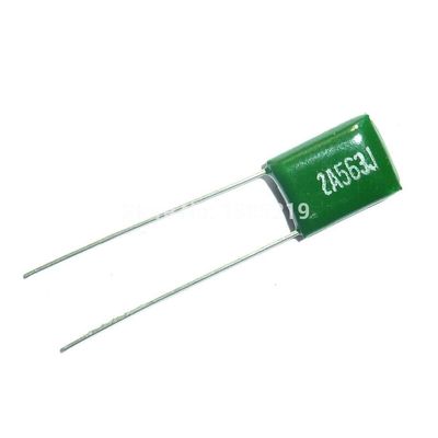 100pcs Mylar Film Capacitor 100V 2A563J 0.056uF 56nF 2A564 5% Polyester Film Capacitor