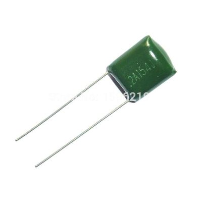 100pcs Mylar Film Capacitor 100V 2A154J 0.15uF 150nF 2A154 5% Polyester Film Capacitor