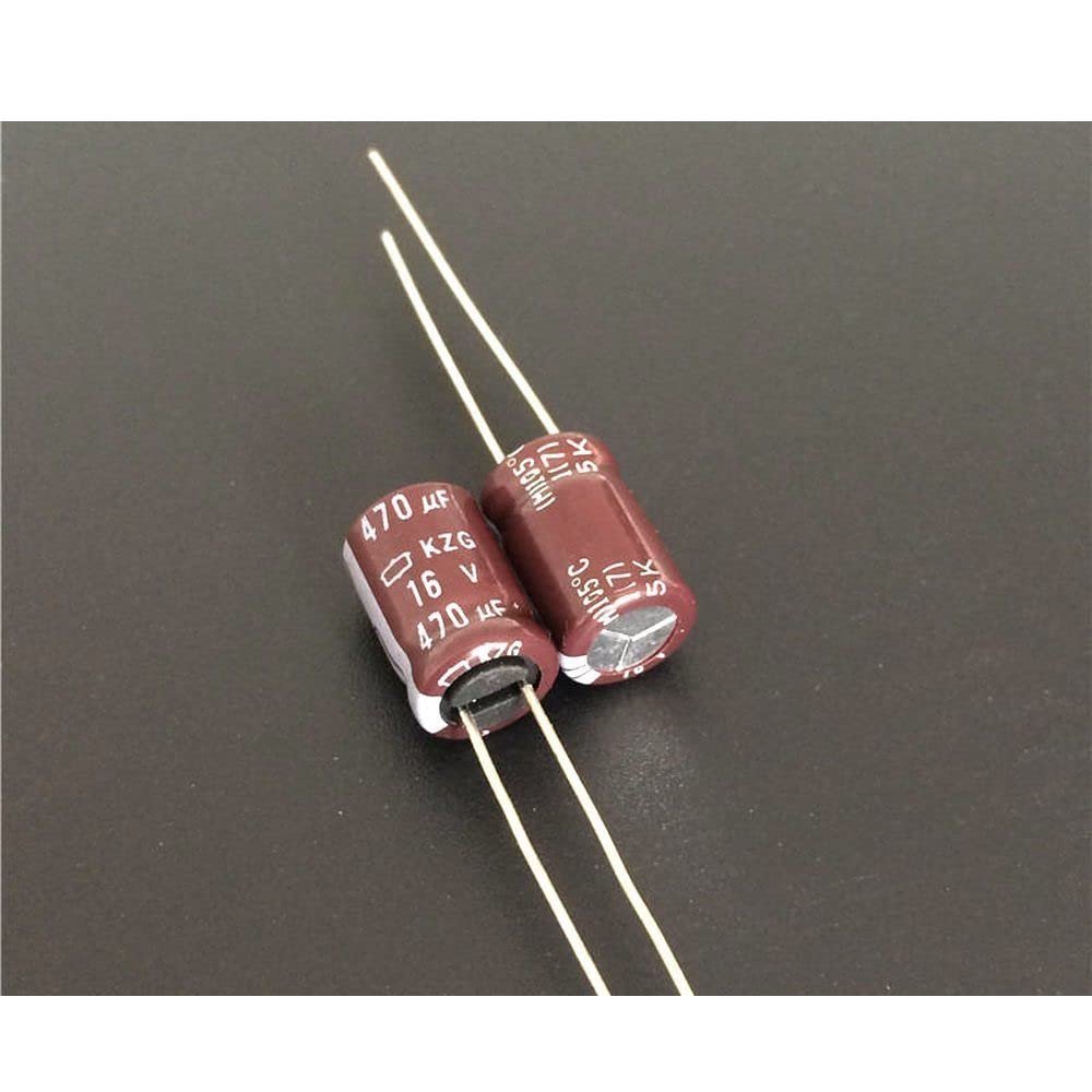 10pcs 470uF 16V Chemi-Con NCC KZG Series 8x12mm Ultra Low ESR 16V470uF Motherboard Capacitor