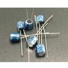 200pcs 47uF 6.3V Japan 5x5mm 6.3V47uF Audio Capacitor Blue view 1